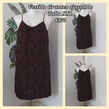 Vestido Tirantes Ajustables Talla XXL (7)