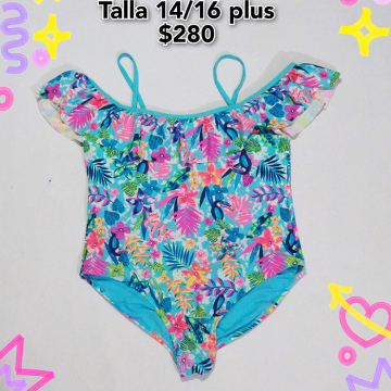 Trajes de Baño para Niña Talla 9 a 18 (93)