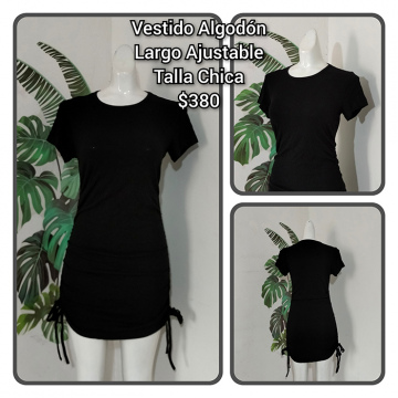 Vestido Algodón Largo Ajustable (5)