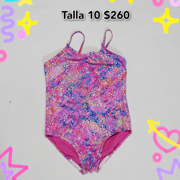 Trajes de Baño para Niña Talla 9 a 18 (25)