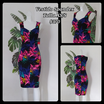 Vestido Spandex Talla XS/S (61)