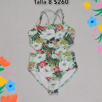 Trajes de Baño para Niña Talla 6 a 8 (55)