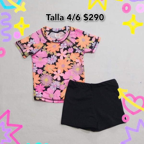 Trajes de Baño para Niña Talla de 0 a 5 (3)