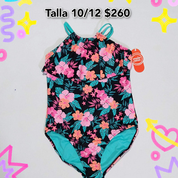 Trajes de Baño para Niña Talla 9 a 18 (53)