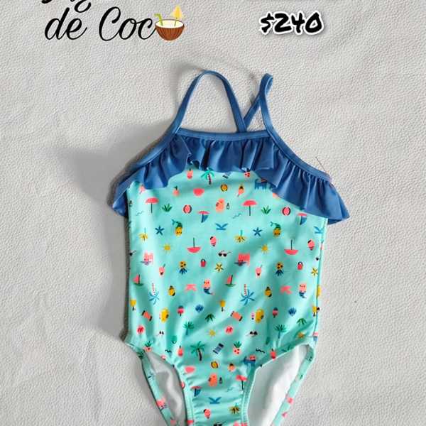 Trajes de Baño para Niña Talla de 0 a 5 (59)