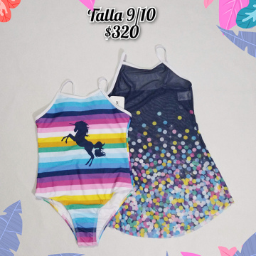 Trajes de Baño para Niña Talla 9 a 18 (9)