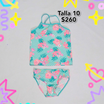 Trajes de Baño para Niña Talla 9 a 18 (21)