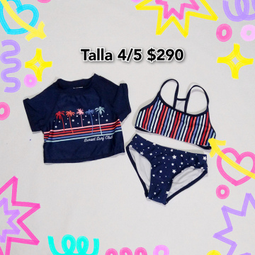 Trajes de Baño para Niña Talla de 0 a 5 (10)