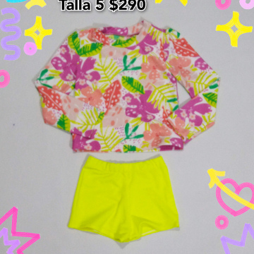 Trajes de Baño para Niña Talla de 0 a 5 (51)
