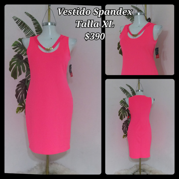 Vestido Spandex Talla XL (26)