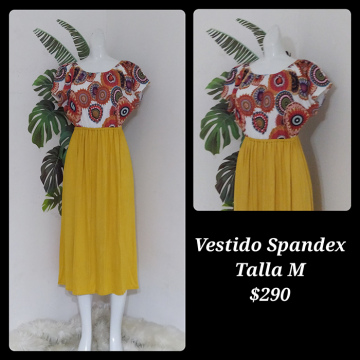 Vestido Pandex Talla M (43)