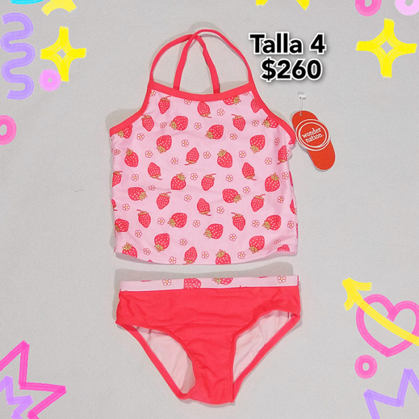 Trajes de Baño para Niña Talla de 0 a 5 (24)