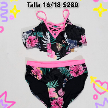 Trajes de Baño para Niña Talla 9 a 18 (96)