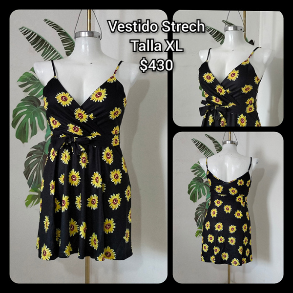 Vestido Strech Talla XL(40)