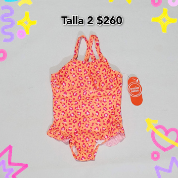 Trajes de Baño para Niña Talla de 0 a 5 (56)