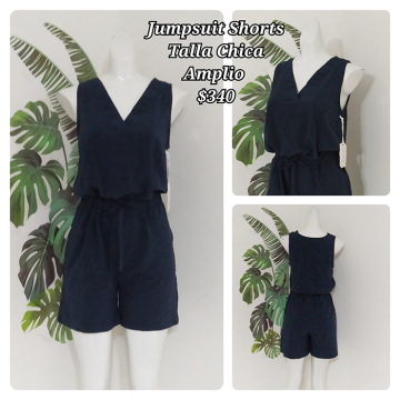 Jumpsuit Short Talla Chica Amplio (36)